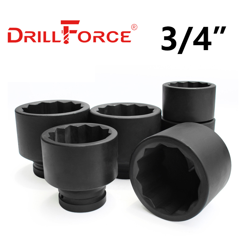 Pneumatic Impact Wrench - Drillforce 17-50mm Impact Pneumatische Socket Driver