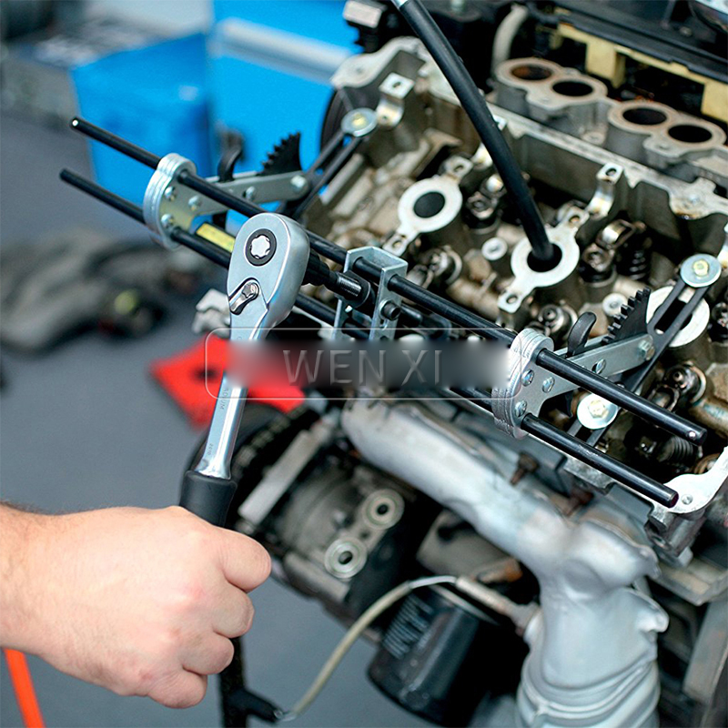 Valve Spring Compressor - Gereedschapsset voor motorklepveerspanner Geen verwijdering Doorsteektang