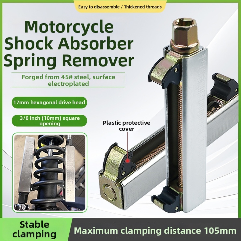 Valve Spring Compressor - Reparatie van motorfietsophanging Zilveren veercompressor Hoge