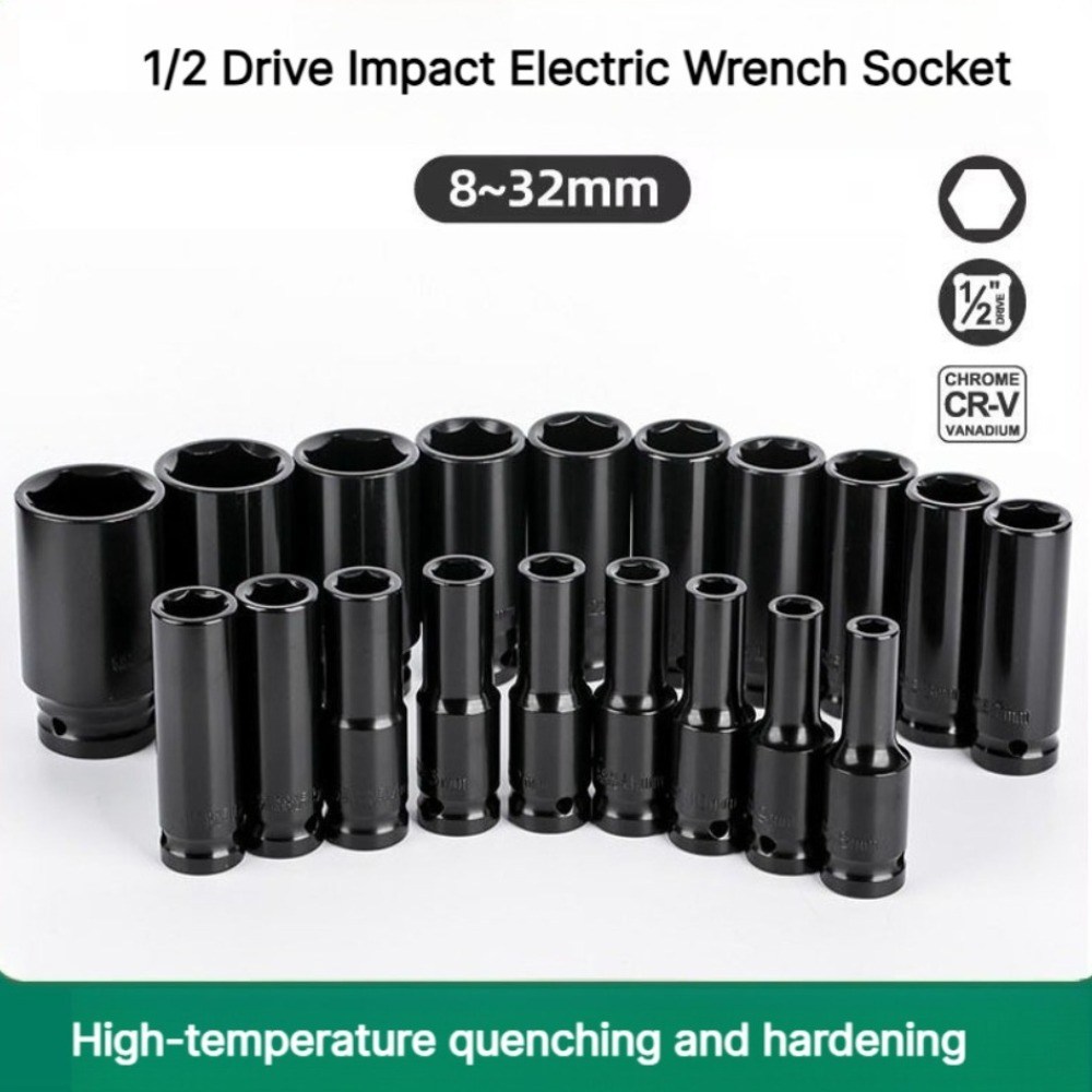 Pneumatic Impact Wrench - 1/2 Drive Impact Lange Elektrische Steeksleutel