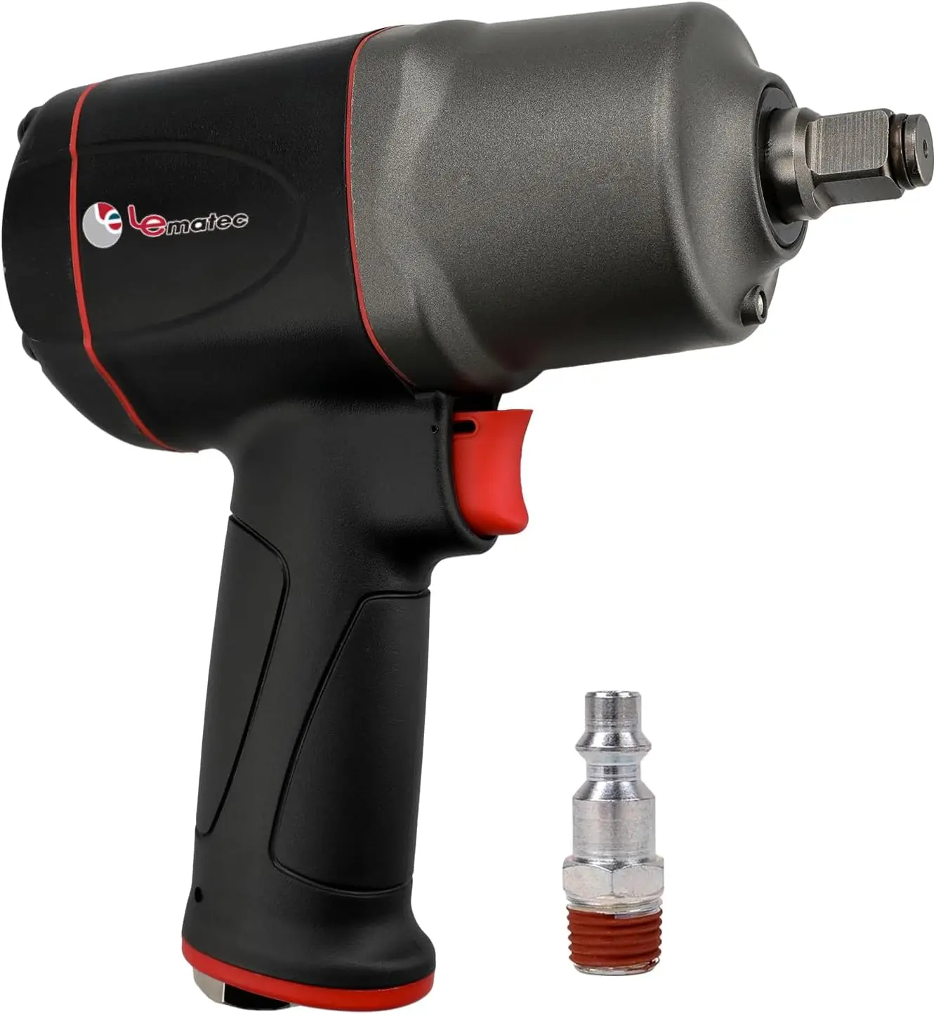 Pneumatic Impact Wrench - 1/2 inch luchtslagmoersleutel 1000 ft-lbs, dubbelhamer