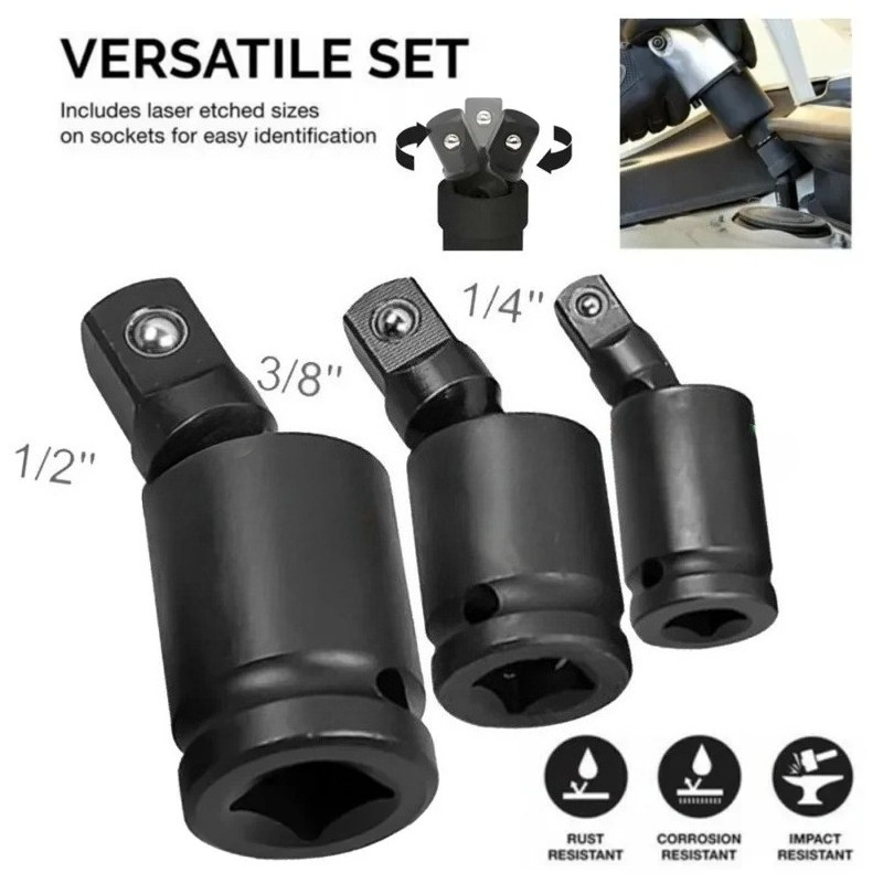1/3PCS 360 Graden Draaibare Kn - Pneumatic Impact Wrench recensie en prijs