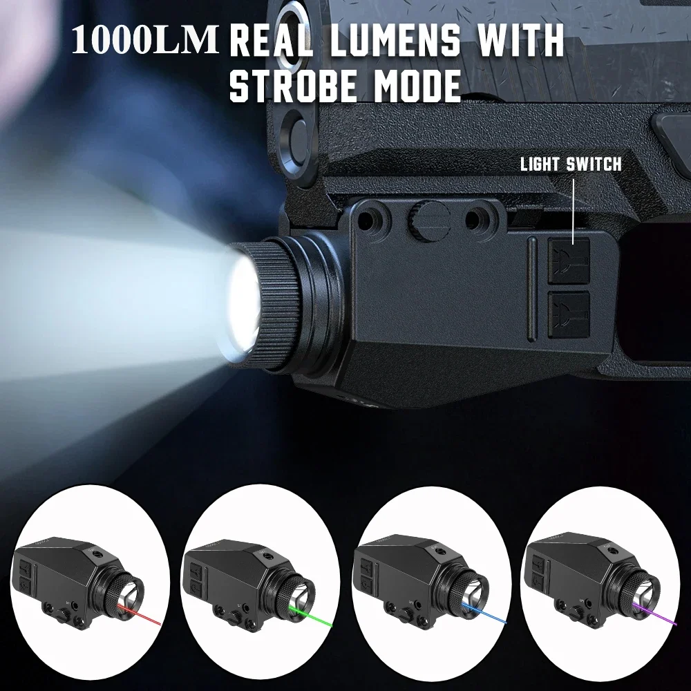 1000LM Tactische LED Zaklamp C - Timing Light Gun recensie en prijs