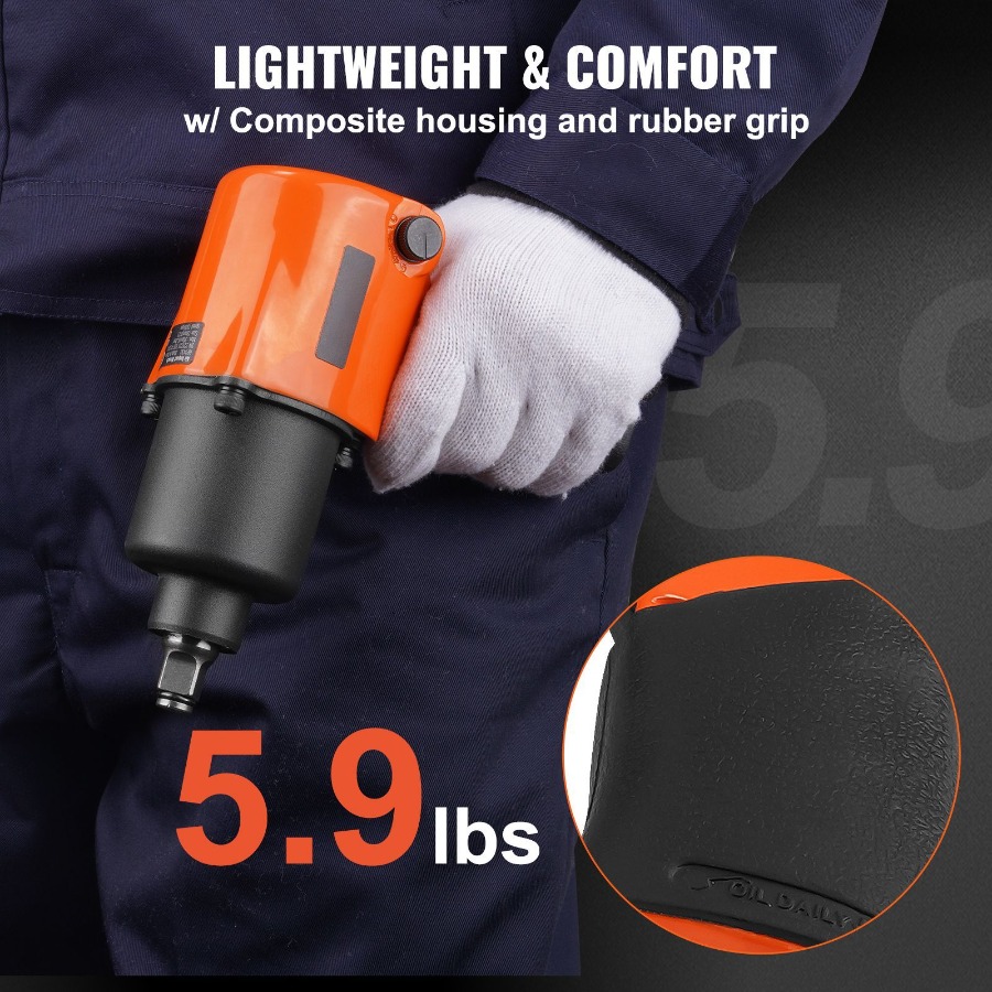 Luchtslagmoersleutel 1/2 inch  - Pneumatic Impact Wrench recensie en prijs